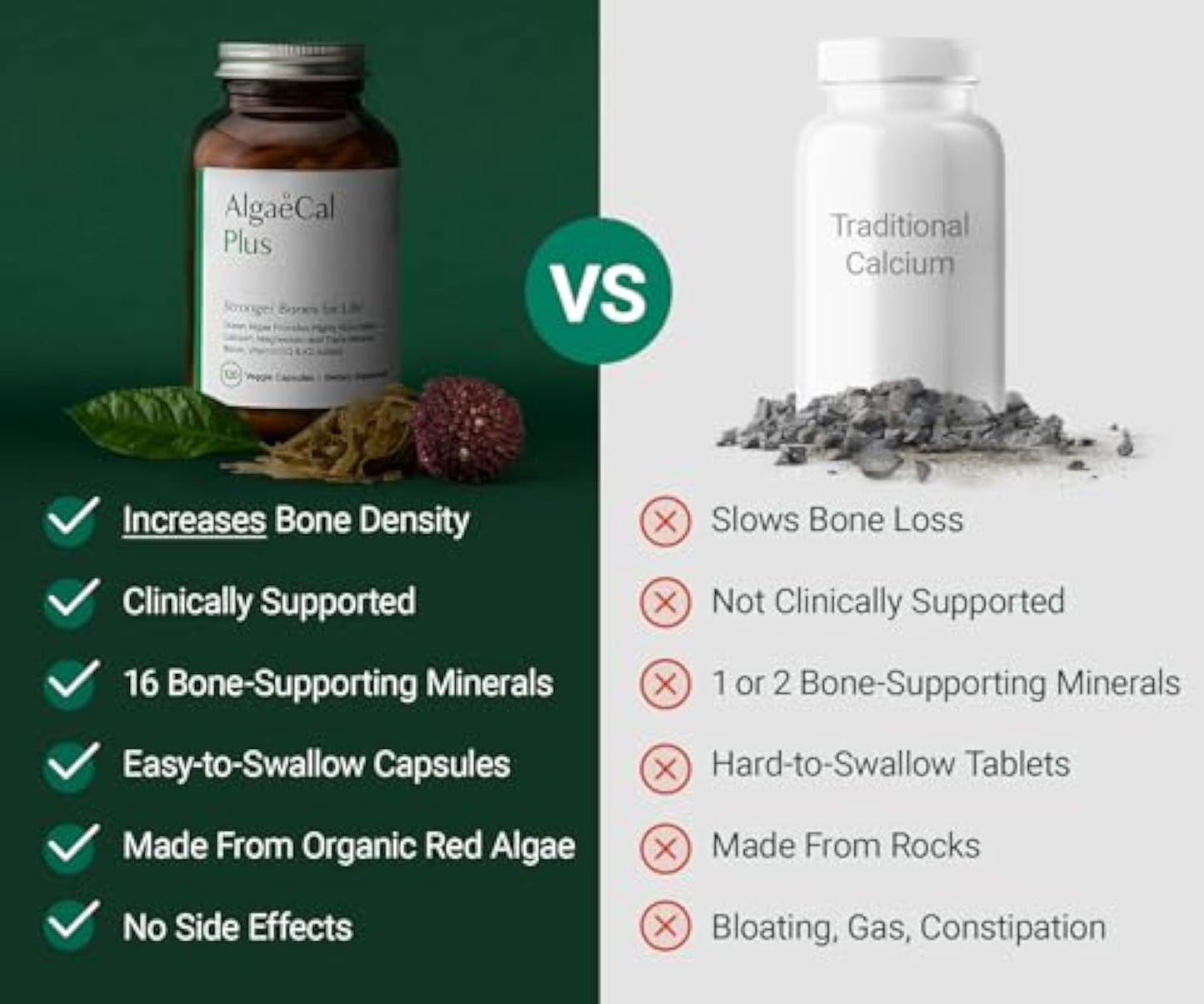 AlgaeCal Organic Red Algae Calcium
